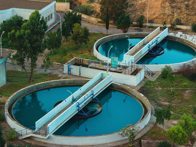 Top view of Tank